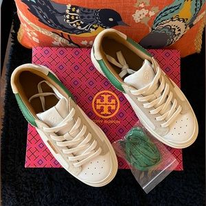 Tory Burch Ladybug Sneakers, Size 8.5